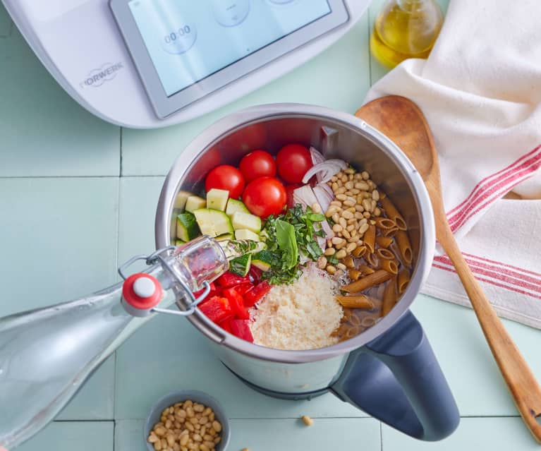 One pot pasta aux légumes du soleil