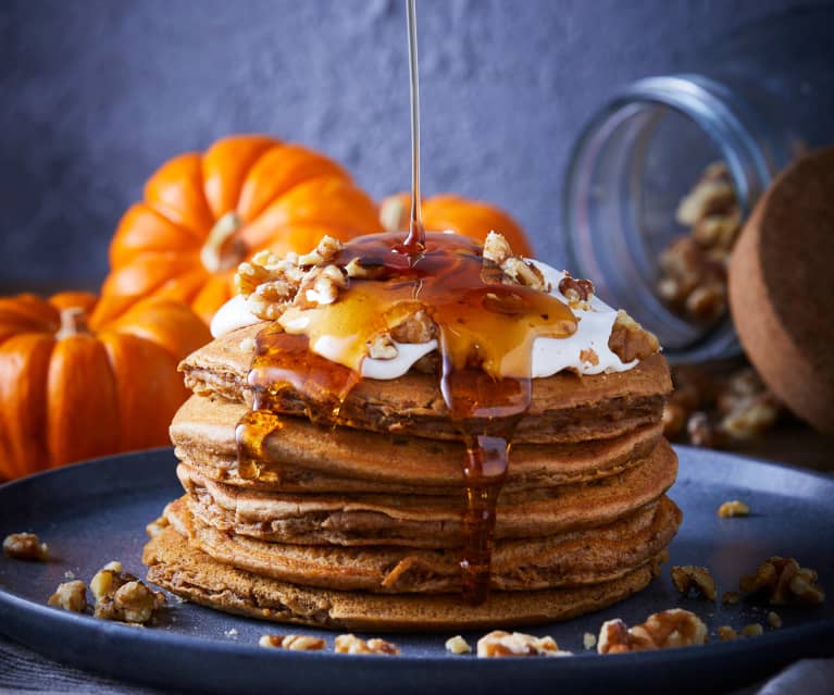 Hotcakes de calabaza