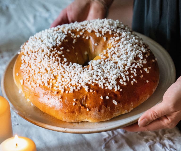 Brioche des rois citron et fève tonka