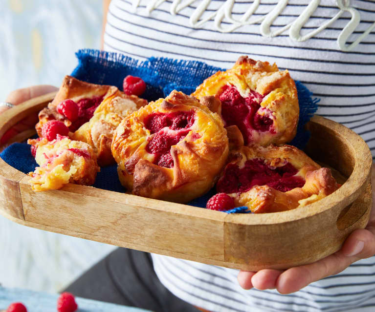 Kouign-amann à la framboise