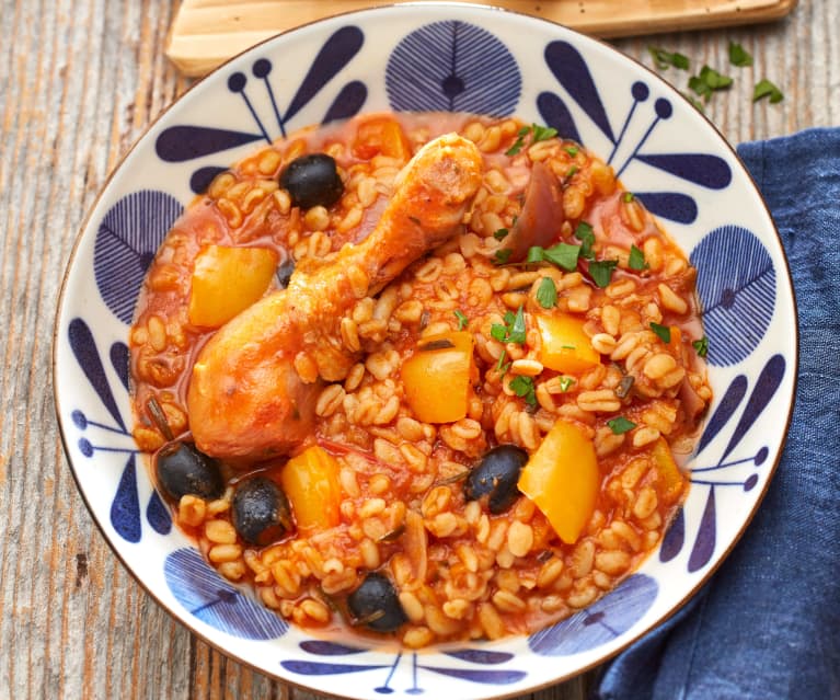 Tomaten-Basilikum-Eintopf mit Hähnchen - Cookidoo® – a plataforma