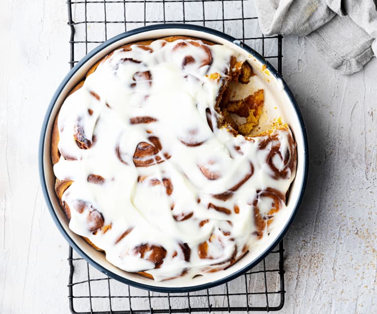 Cinnamon rolls de batata