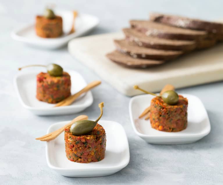 Sun-dried tomato tartare Sun-dried tomato tartare