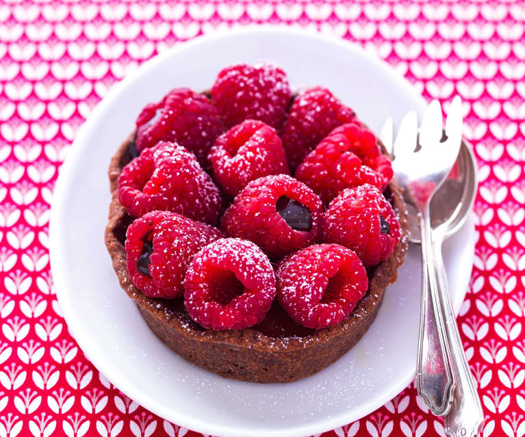 Tartelettes choco-framboises