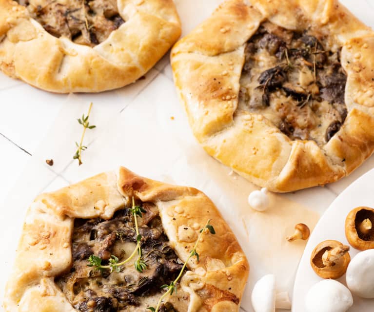 Mini Mushroom Galettes