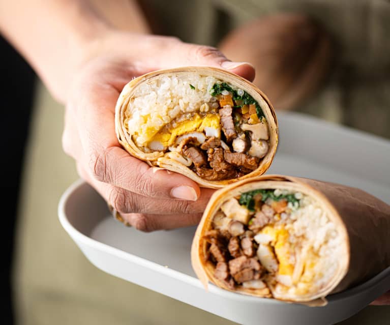 Bibimbap burrito - Cookidoo® – the official Thermomix® recipe platform