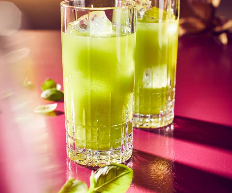 Ginger Basil Smash (alkoholfrei)