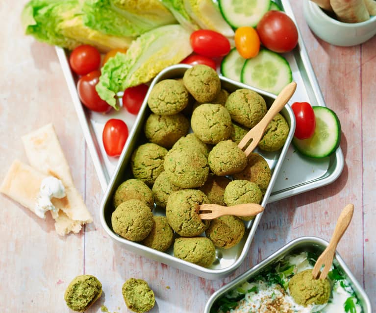 Falafels aux herbes