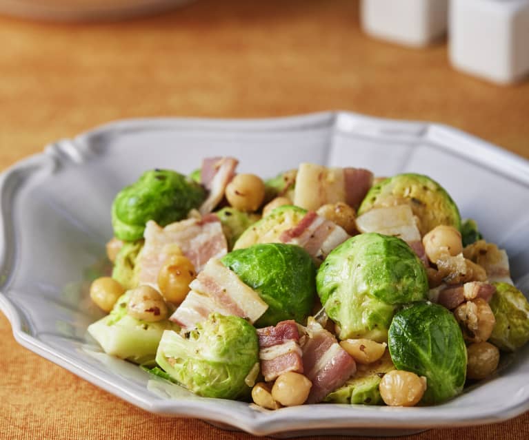 Brussels Sprouts With Chestnuts And Pancetta Cookidoo The Official Thermomix Recipe Platform