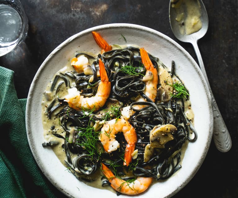 Nouilles soba aux légumes et crevettes - Cookidoo® – the official