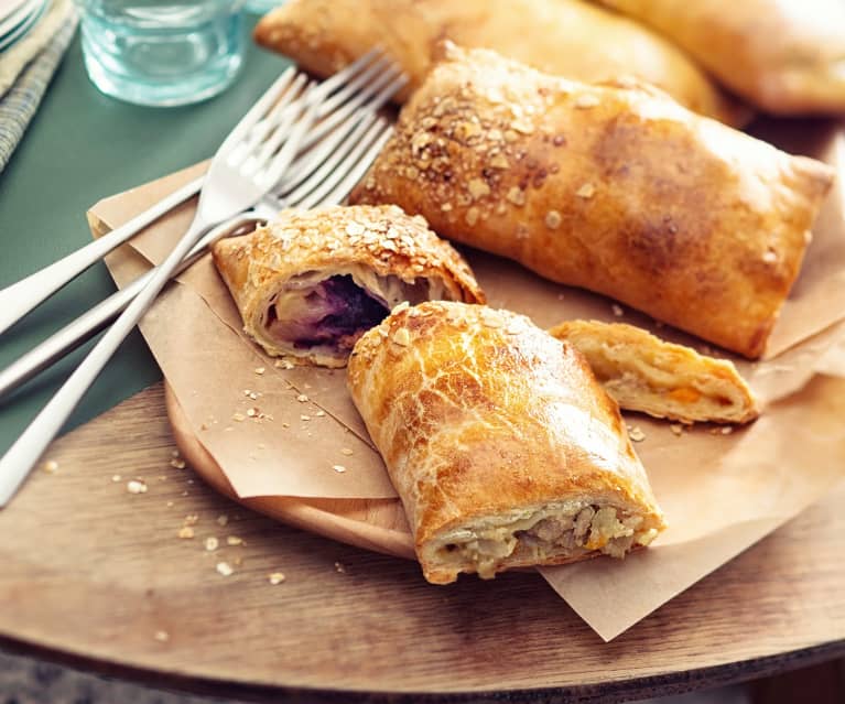 Bedfordshire clanger (chausson aux pommes et au porc)