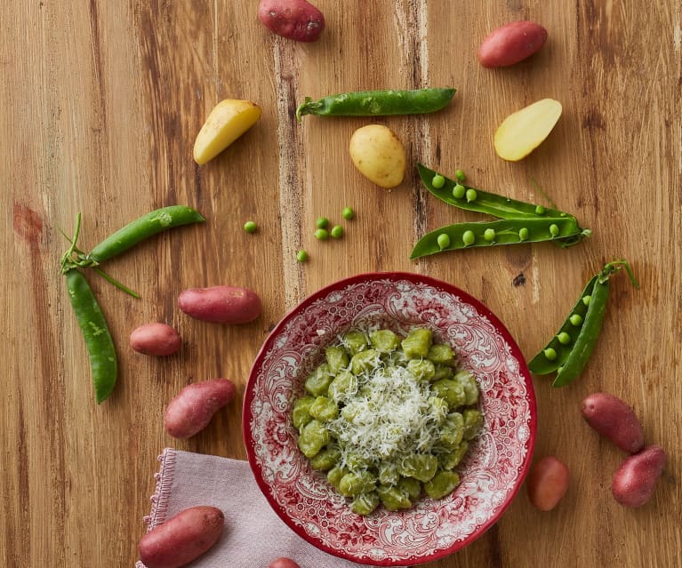 Gnocchi di patate e piselli