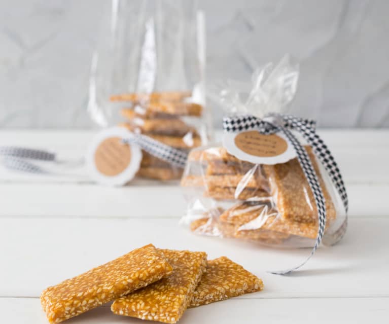 Honey Sesame Snaps