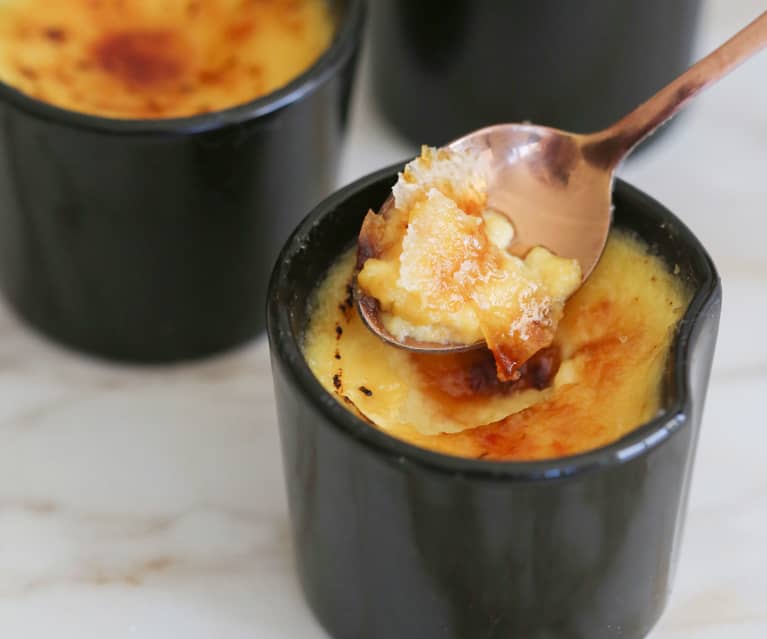 Crème brûlée à la soupe à l'oignon