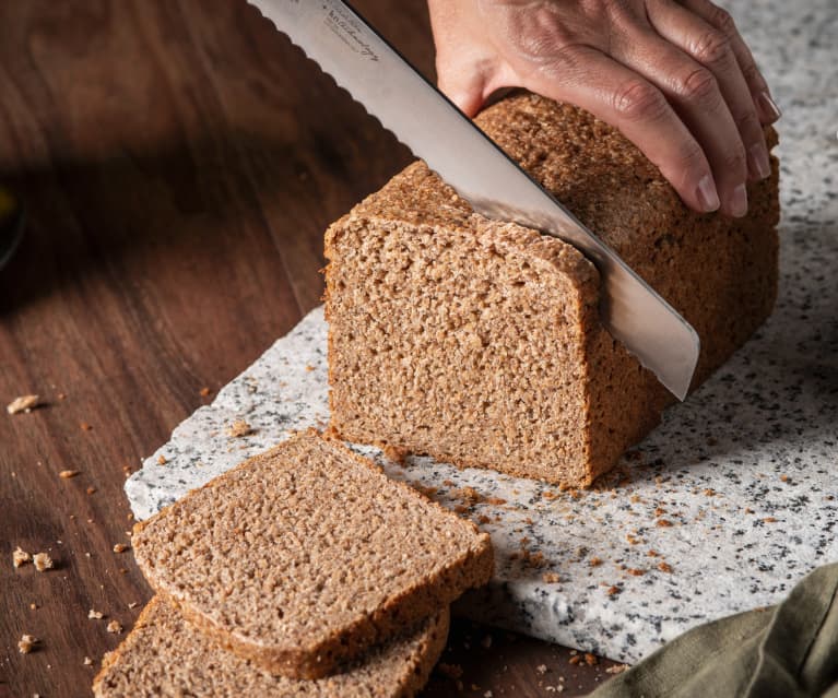 Receta de pan de molde integral