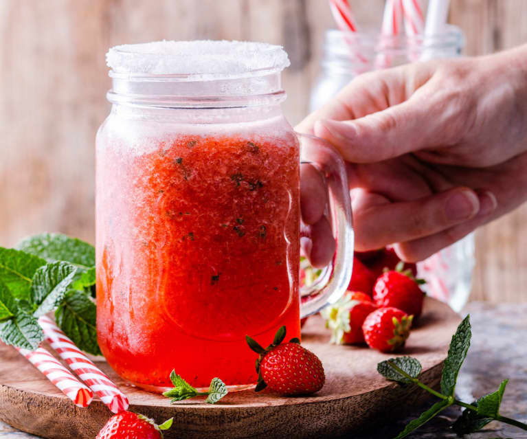 Virgin mojito à la fraise - Cookidoo® – la plataforma de recetas oficial de  Thermomix®
