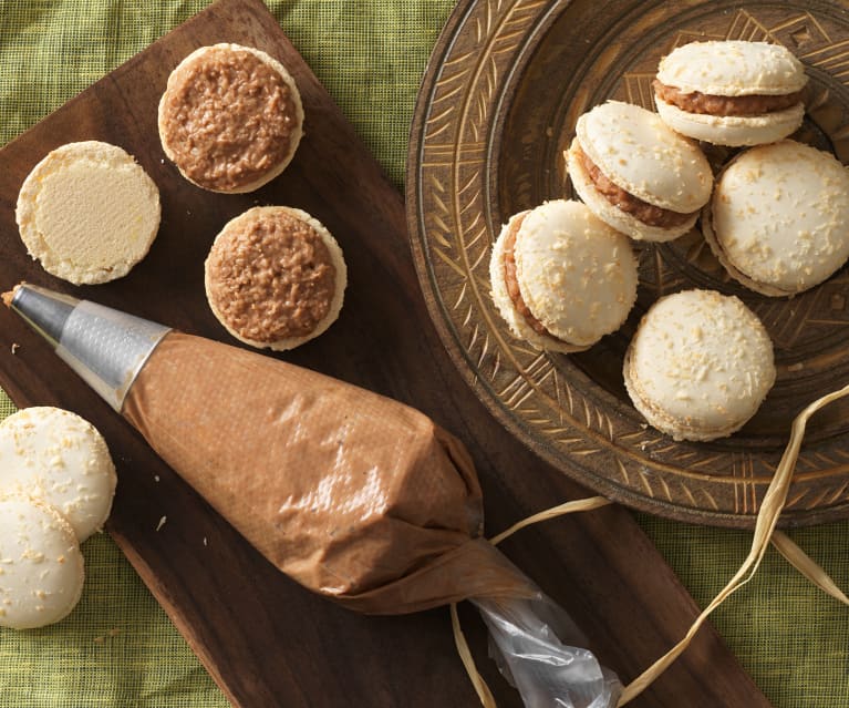 Kokos-Ganache für Macarons