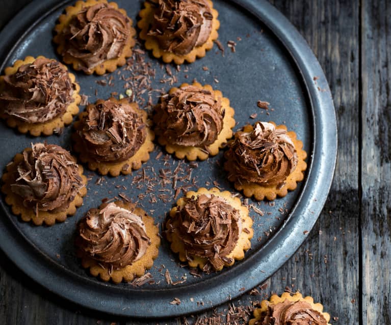 Tartelettes-bouchées choco-sarrasin