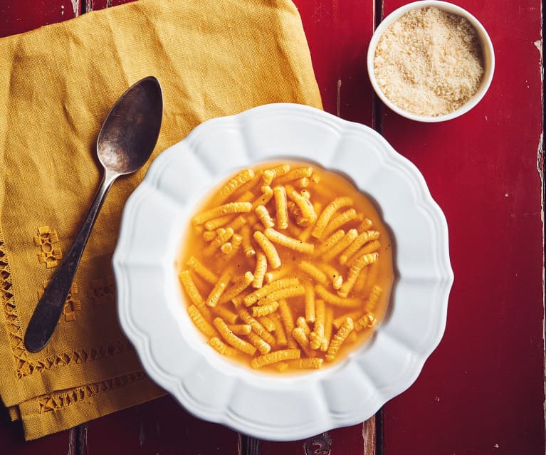 Passatelli in brodo di cappone