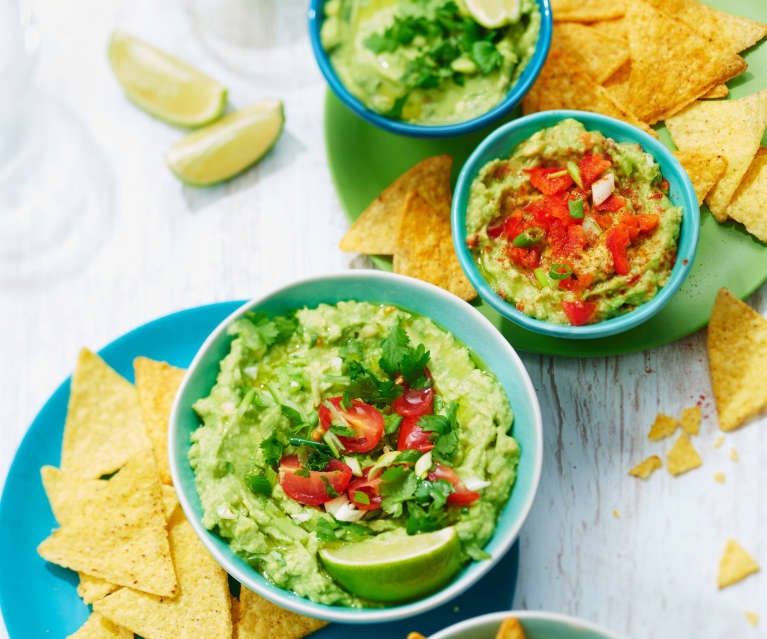 Guacamole en trois versions