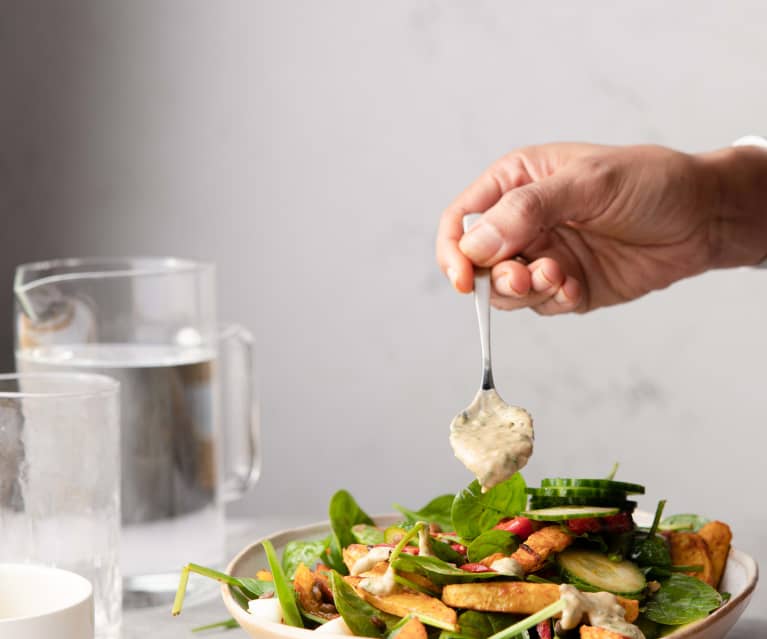 Salada boost de colagénio