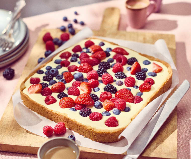 Beeren-Amarettini-Tarte