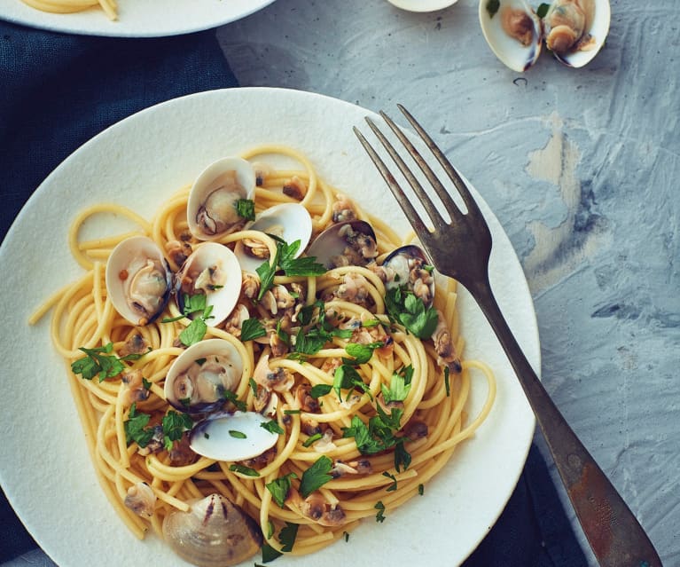 Spaghetti Vongole - Cookidoo® – het officiële Thermomix®-receptenplatform