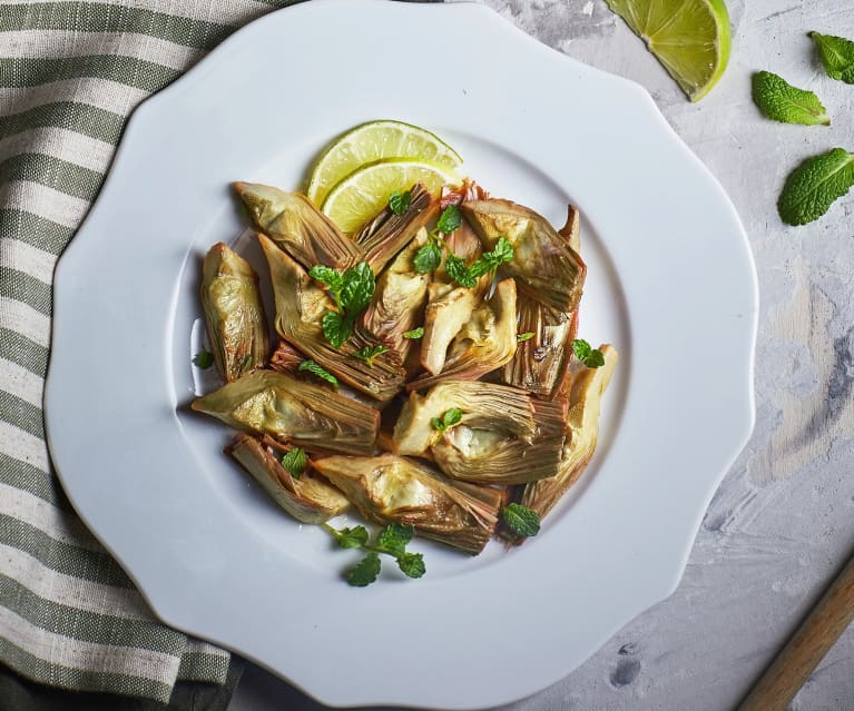 Contorno di carciofi alla menta