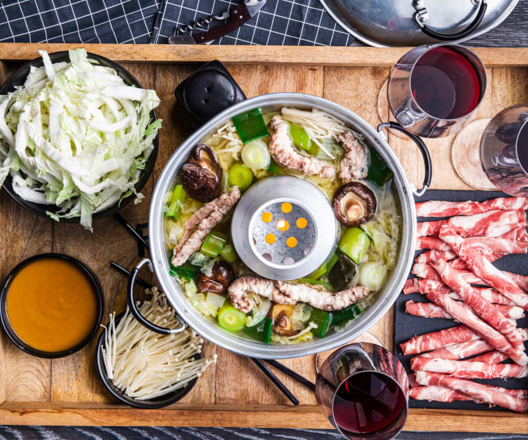 Fondue savoyarde au bouillon et aux petits légumes : Diet