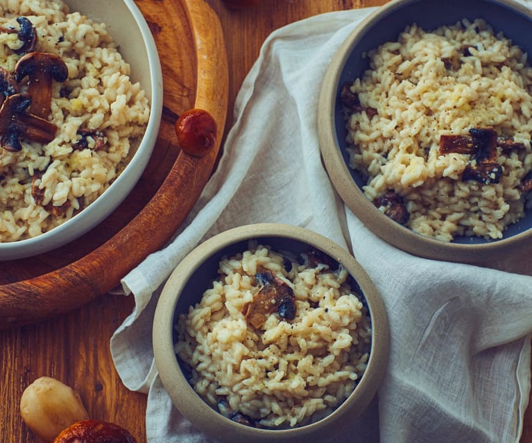 Mushroom and Parmesan Risotto Mushroom and Parmesan Risotto