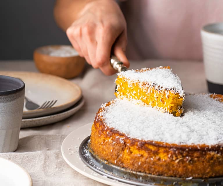 Gâteau de patate douce sans gluten et sans lactose