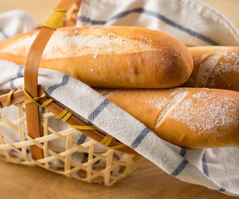 Bánh mì vỏ giòn (bánh mì baguette) - Cookidoo® – the official Thermomix®  recipe platform