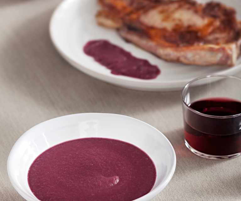 Salsa de cebolla roja y vino tinto (para carnes rojas) Salsa de cebolla roja y vino tinto (para carnes rojas)