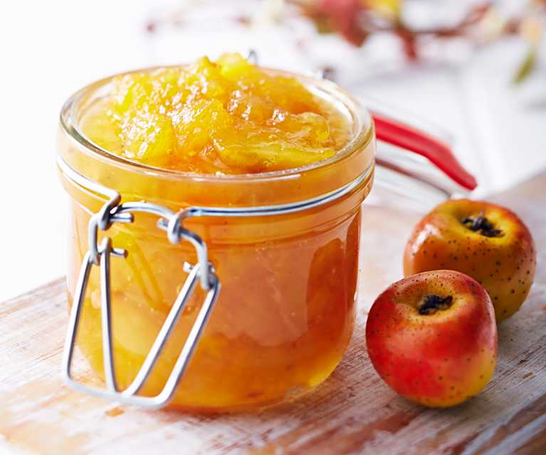 Mermelada de tejocote y vainilla Mermelada de tejocote y vainilla