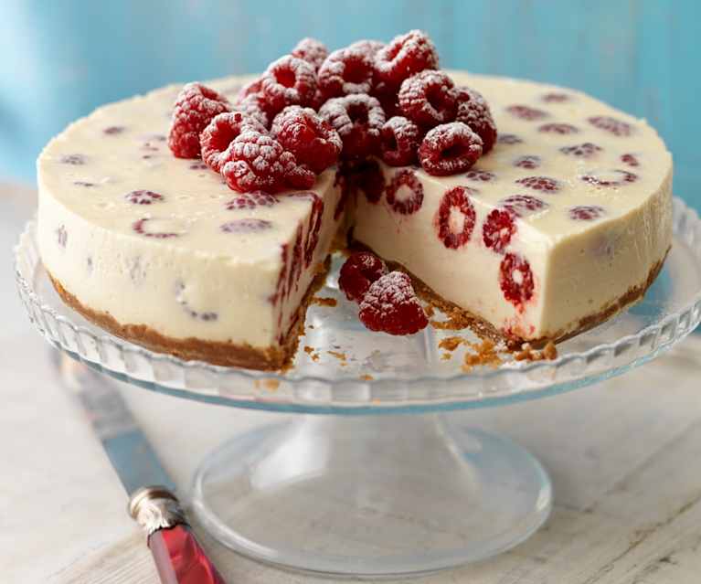 White Chocolate and Raspberry Cheesecake - Cookidoo® - the ...