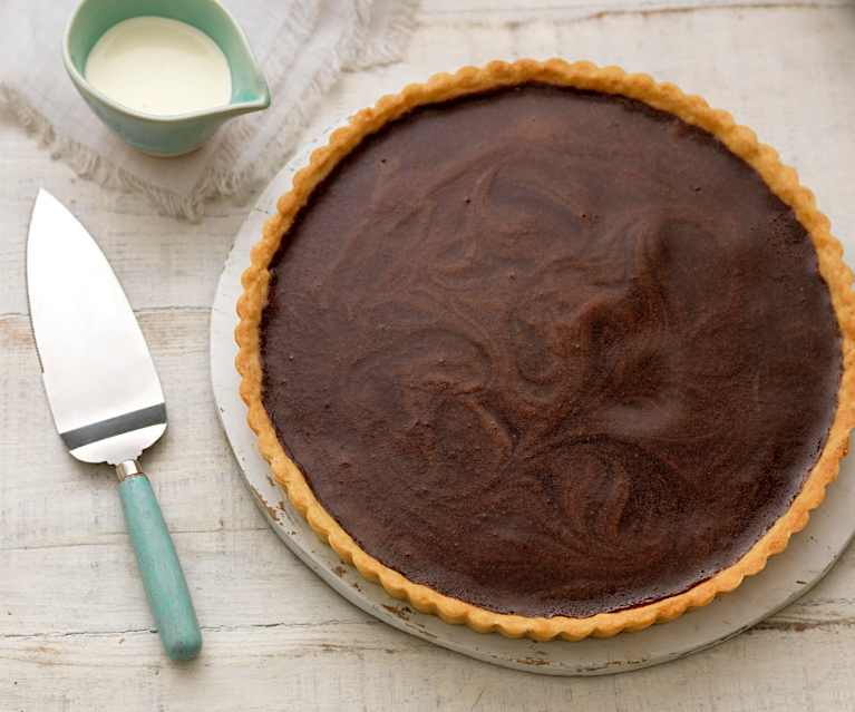 Chocolate and Cream Cheese Tart Chocolate and Cream Cheese Tart