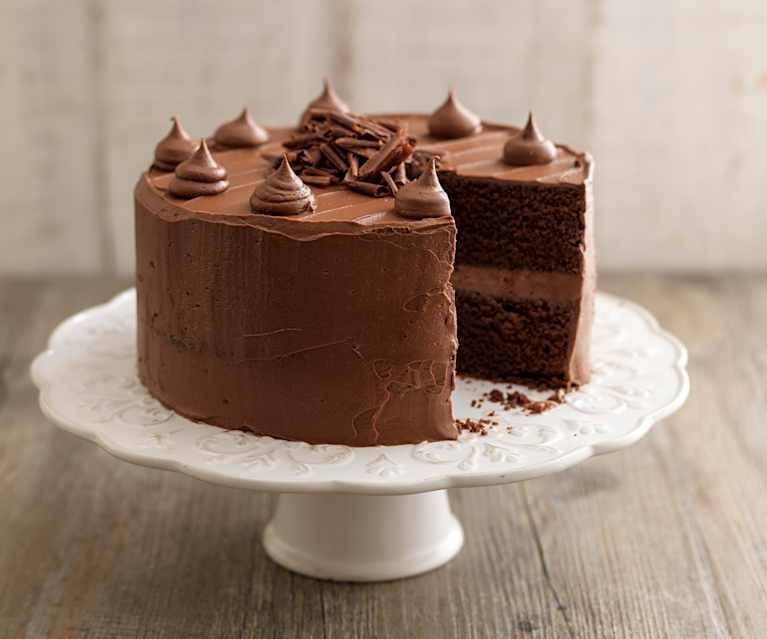 Frosting de chocolate y mantequilla Frosting de chocolate y mantequilla