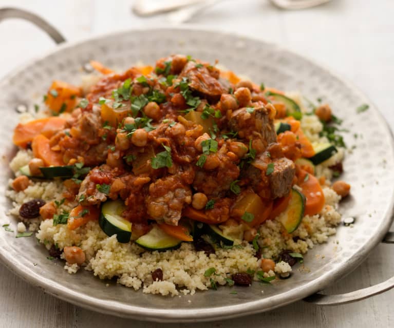 Agnello a vapore alla marocchina con cous cous - Cookidoo ...