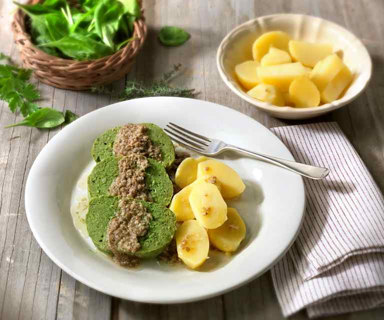 Medaglioni di carne con patate Medaglioni di carne con patate