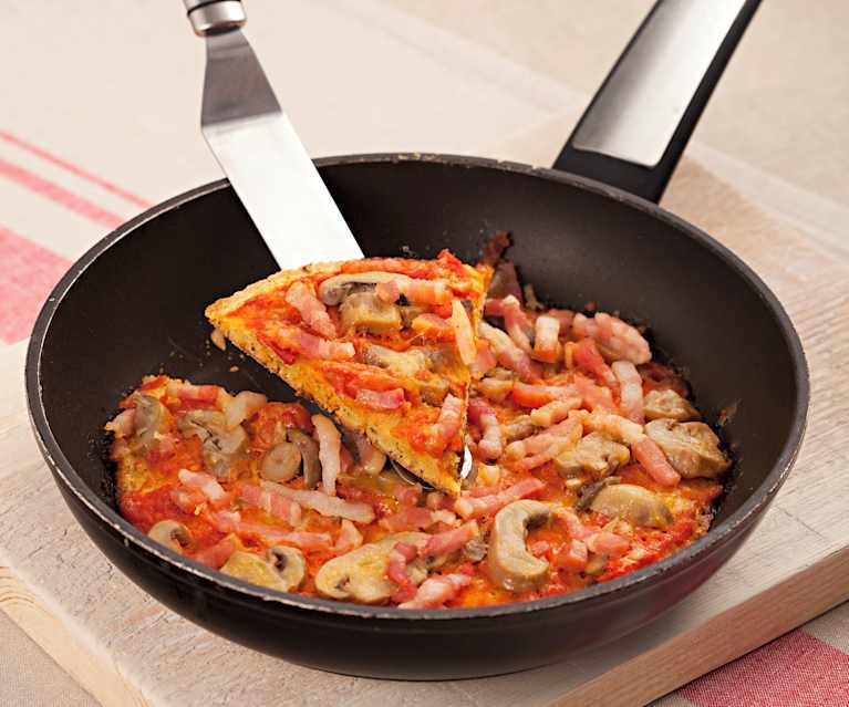 Gluten Free Ham and Mushroom Pizza Gluten Free Ham and Mushroom Pizza