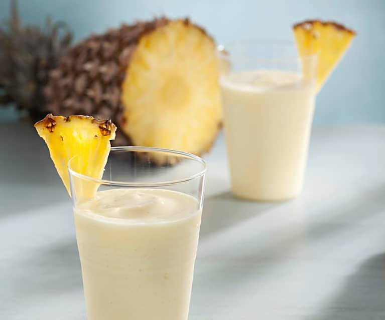 Sorbete de piña colada Sorbete de piña colada