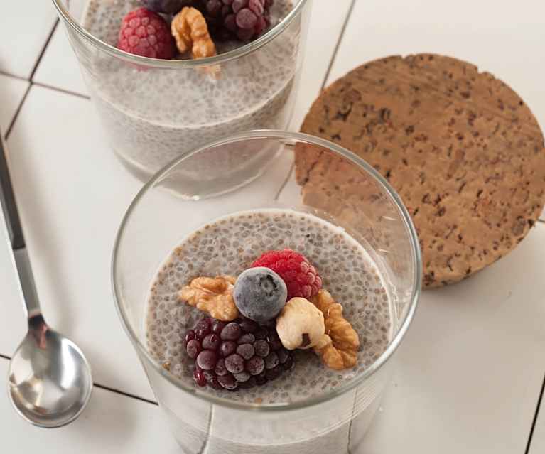 Pudin de semillas de chia Pudin de semillas de chia