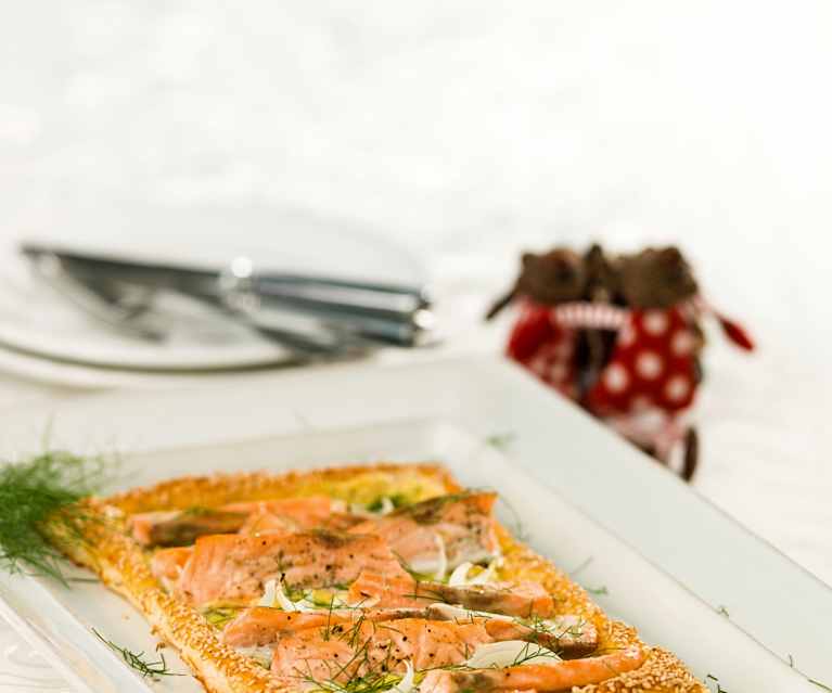 Folhado de salmão Folhado de salmão