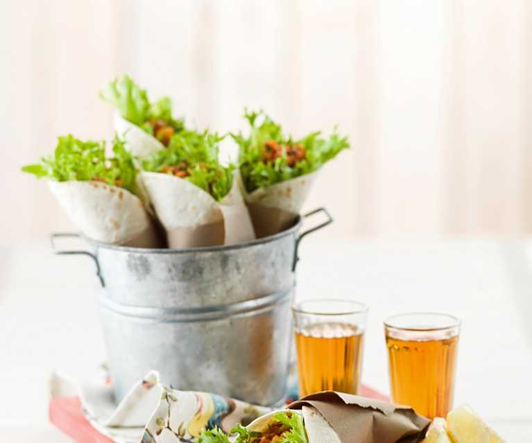 Tacos vegetarianos Tacos vegetarianos