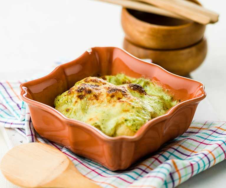 Couve-flor gratinada com natas e coentros Couve-flor gratinada com natas e coentros