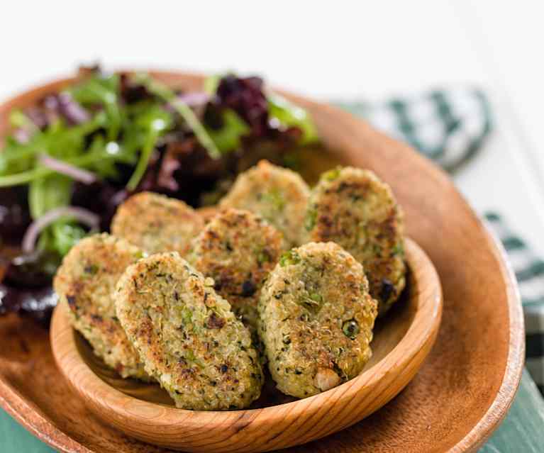 Medalhões de quinoa Medalhões de quinoa