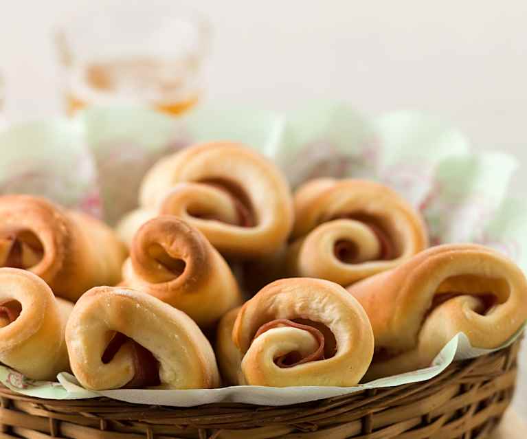 Pãezinhos enrolados Pãezinhos enrolados