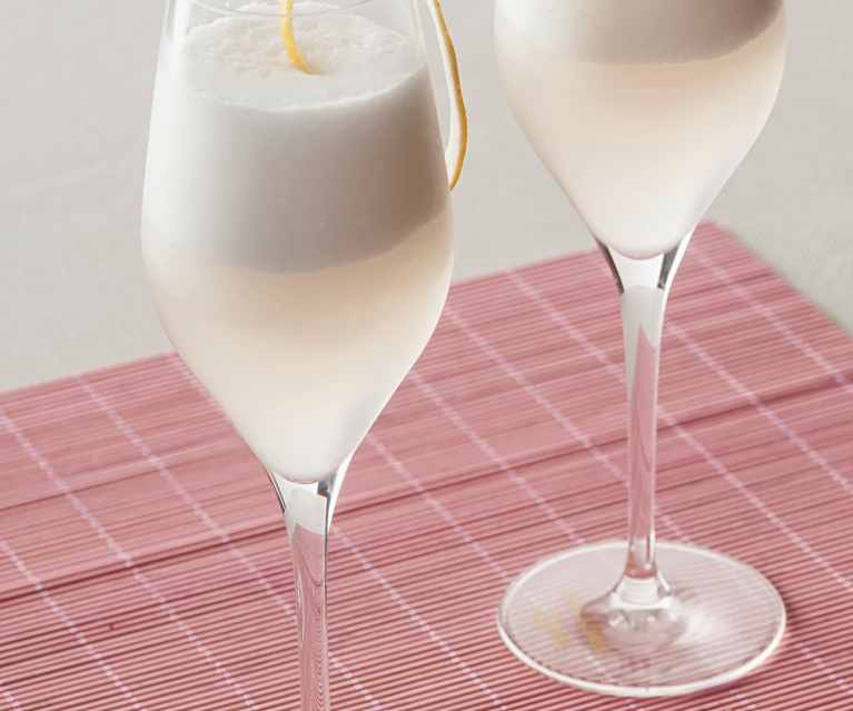 Sorbete de vino espumoso y vodka Sorbete de vino espumoso y vodka