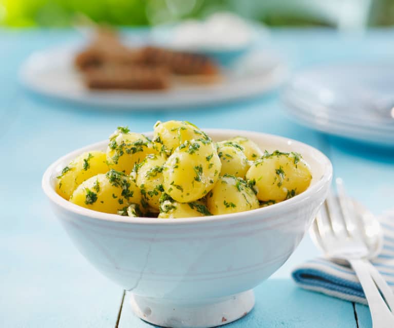 Kartoffelsalat Ägäis - Cookidoo® – das offizielle Thermomix®-Rezept-Portal