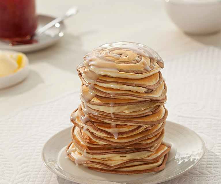Pancake alla vaniglia e cannella Pancake alla vaniglia e cannella